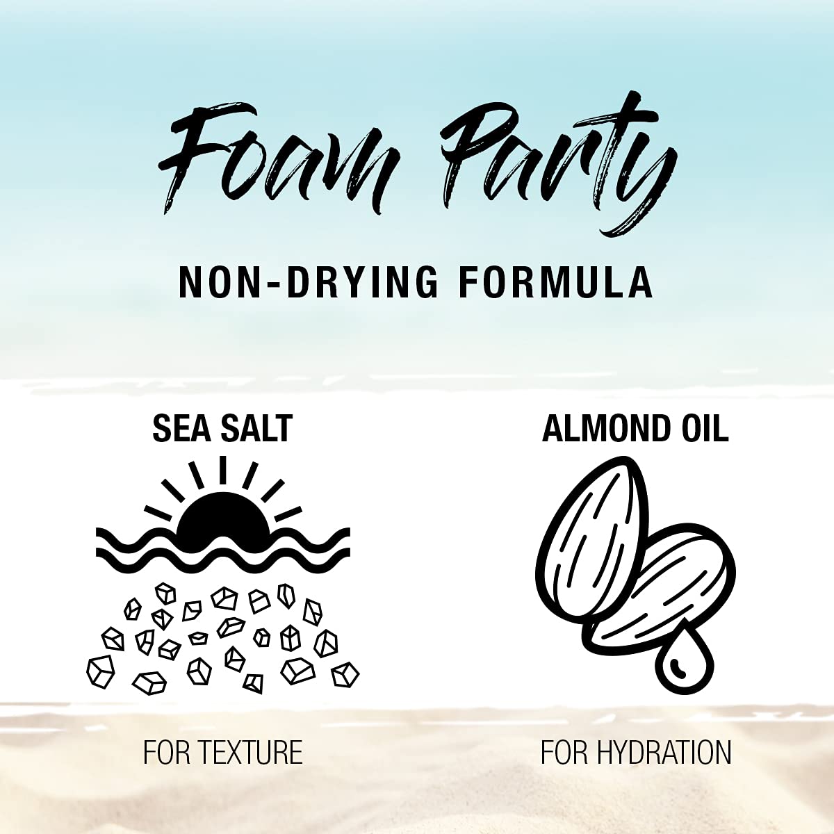 SexyHair Texture Foam Party Lite Texturizing Foam, 5.2 Oz - Packaging may vary - Image 3